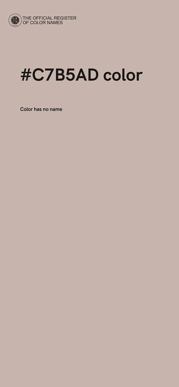 #C7B5AD color image