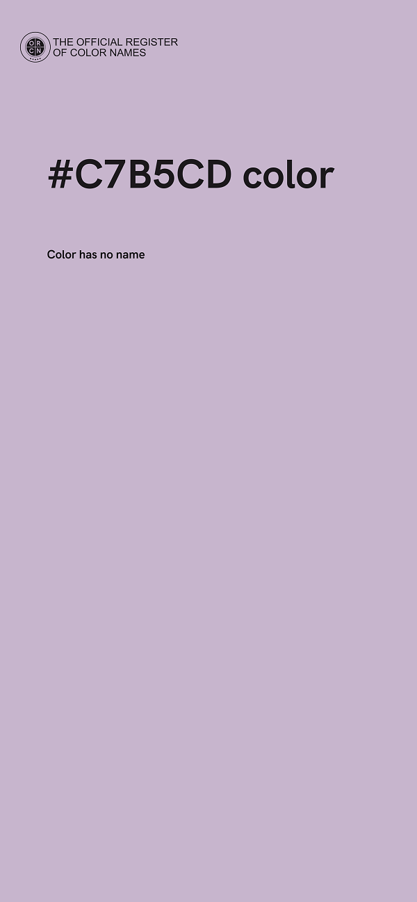 #C7B5CD color image