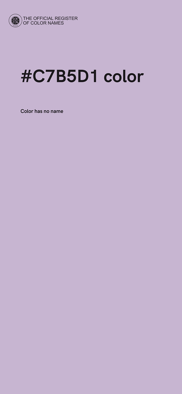 #C7B5D1 color image
