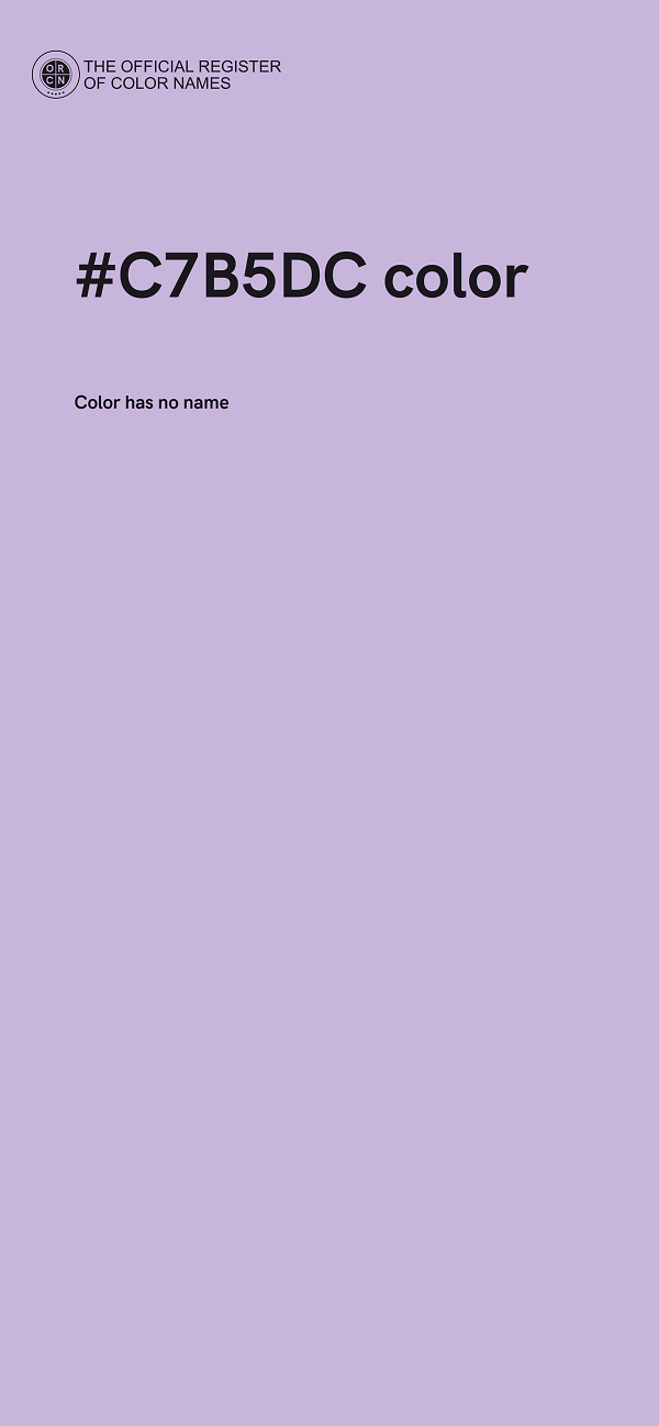#C7B5DC color image