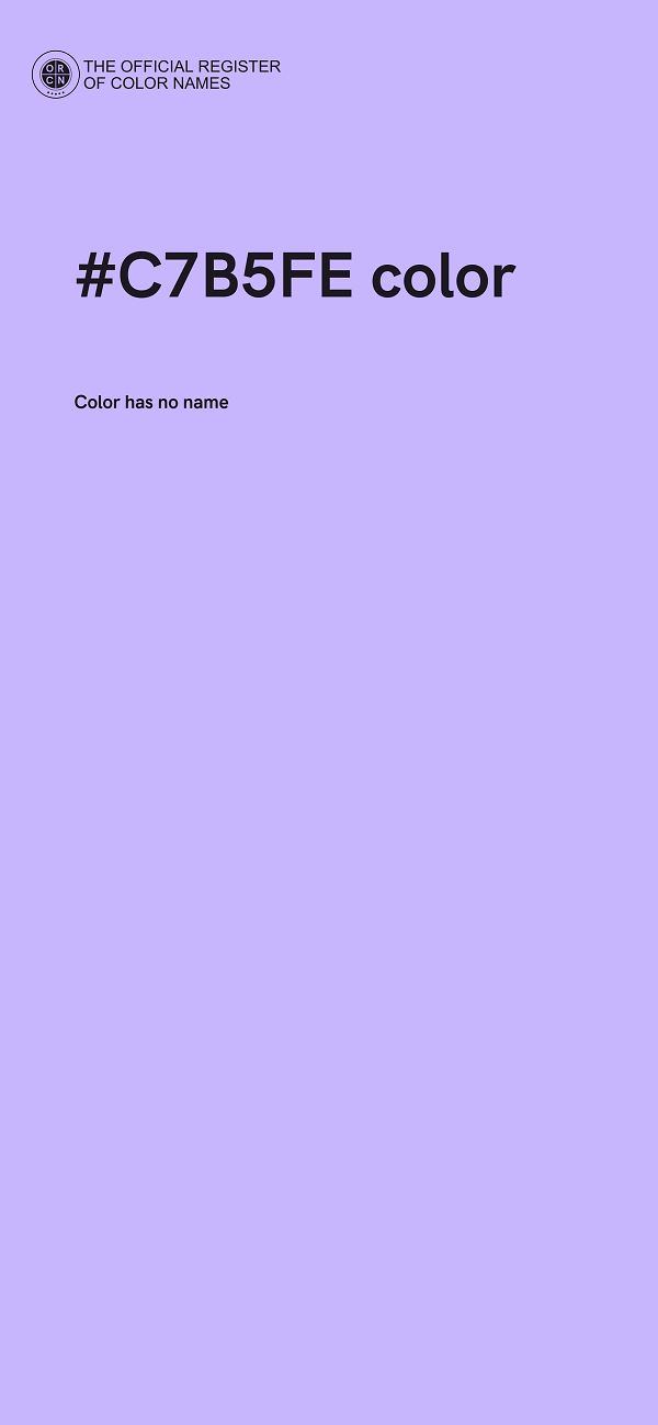 #C7B5FE color image