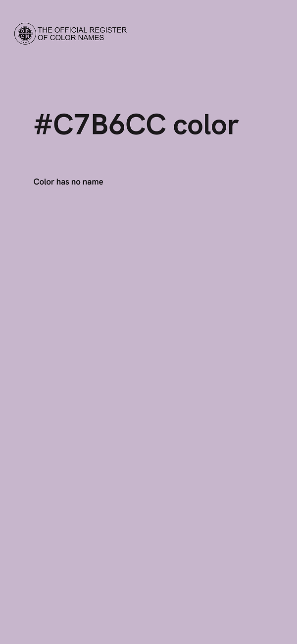 #C7B6CC color image