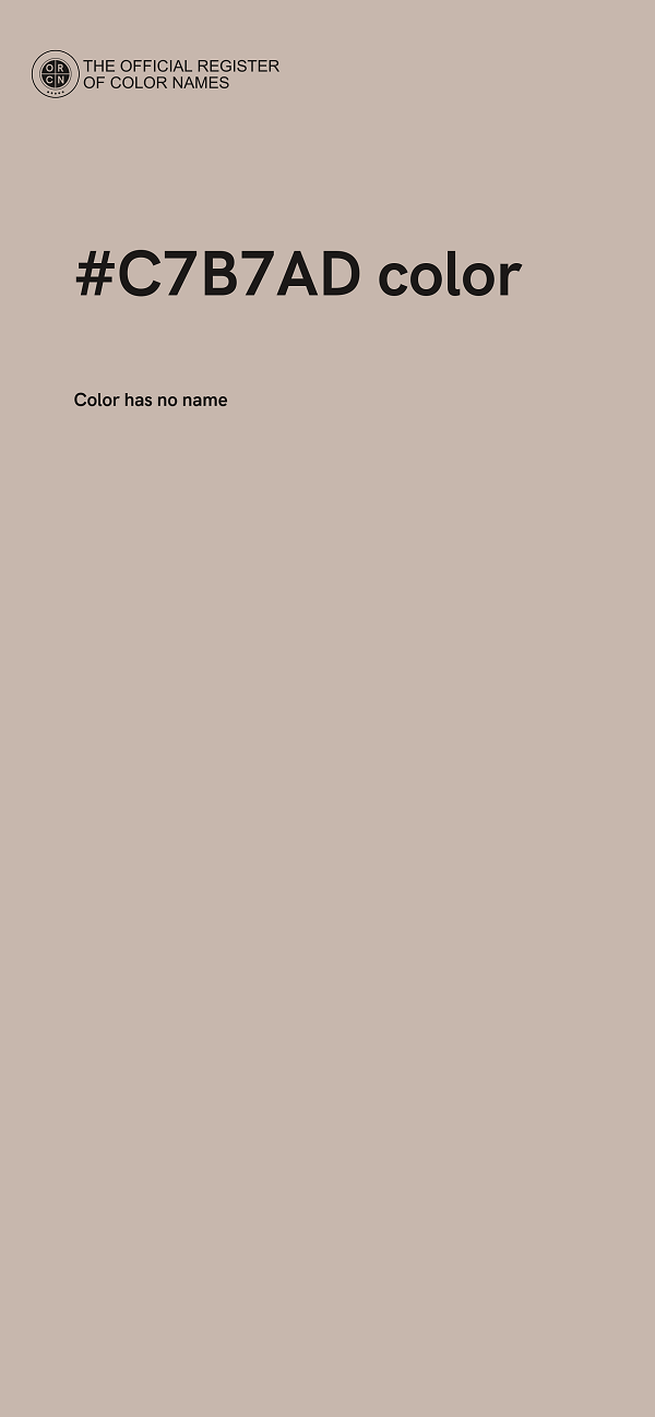 #C7B7AD color image