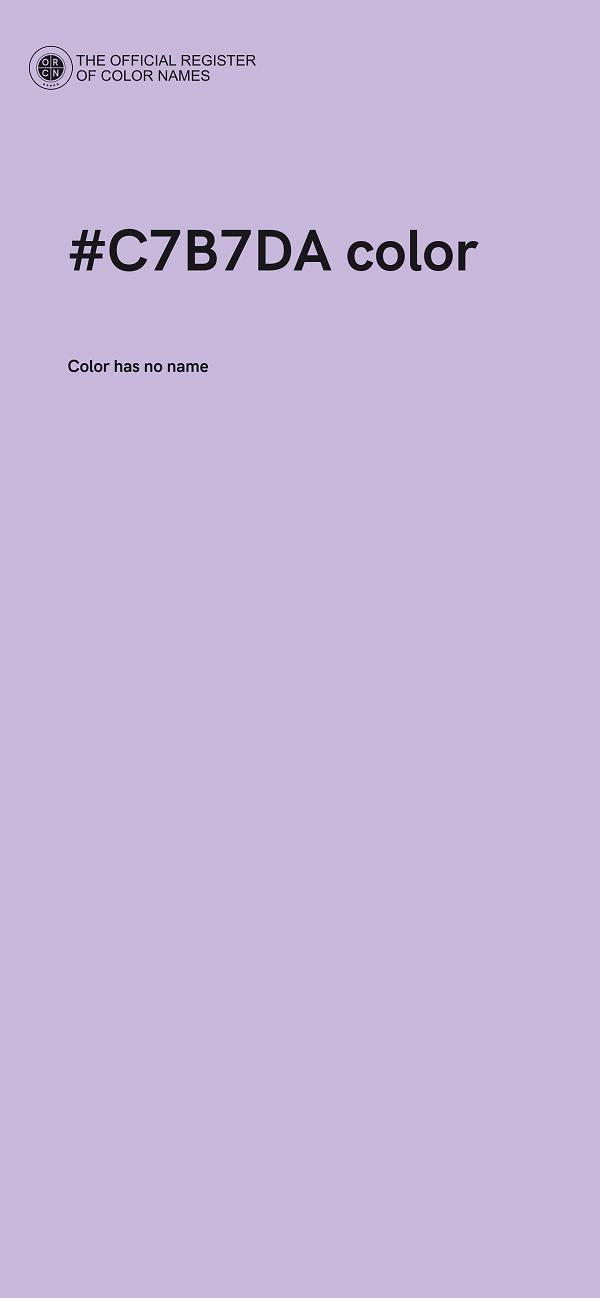 #C7B7DA color image