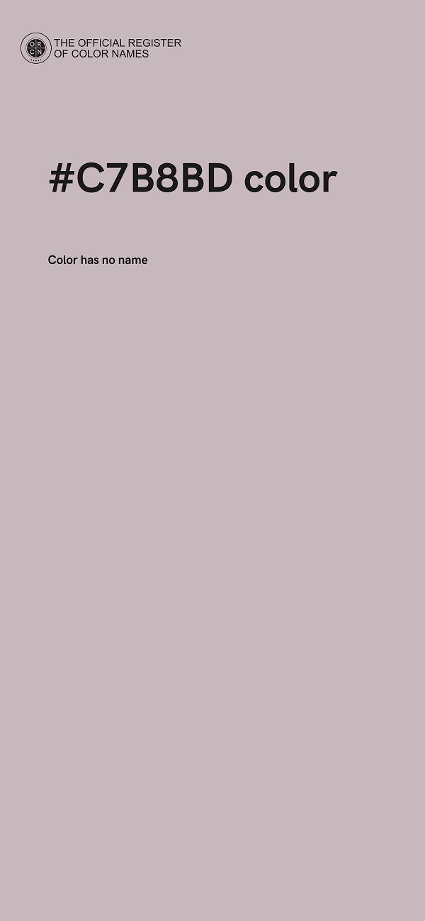#C7B8BD color image