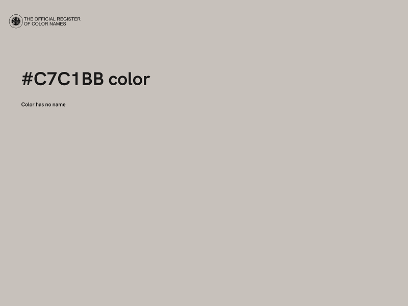 #C7C1BB color image