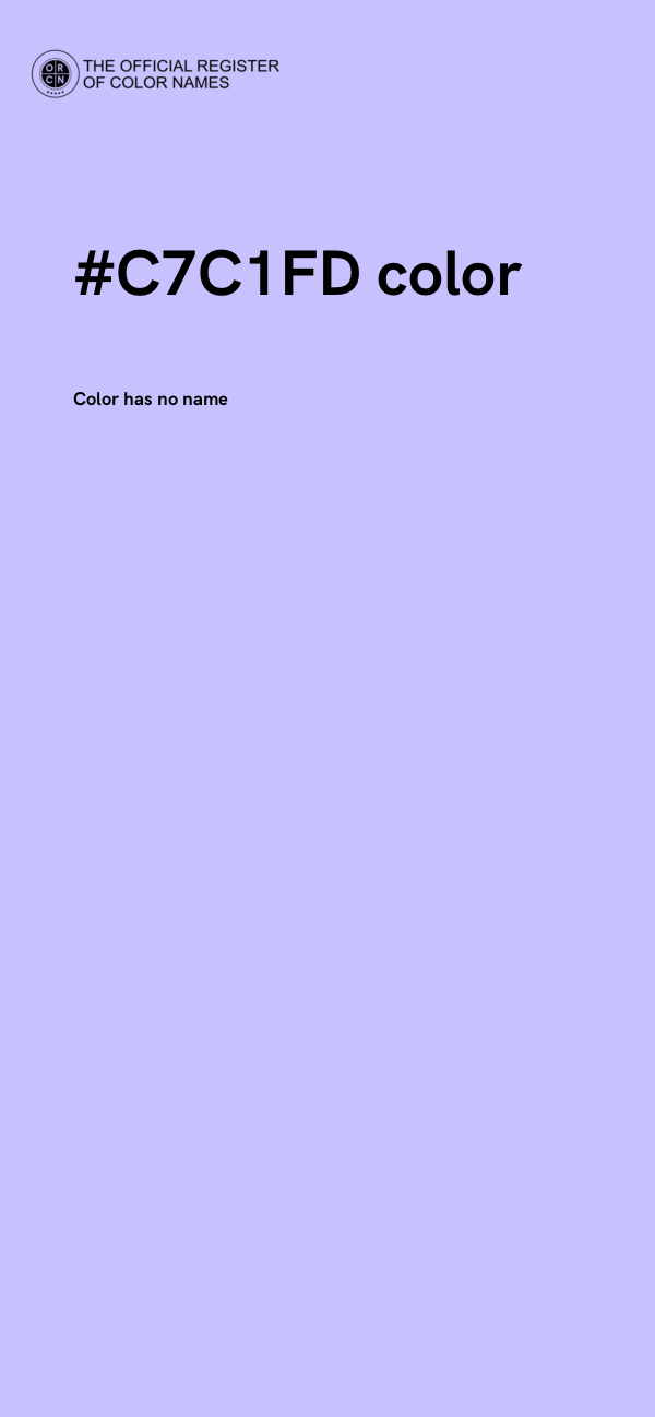 #C7C1FD color image