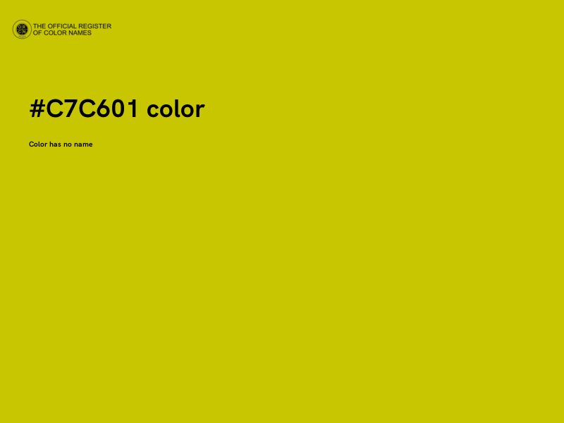 #C7C601 color image