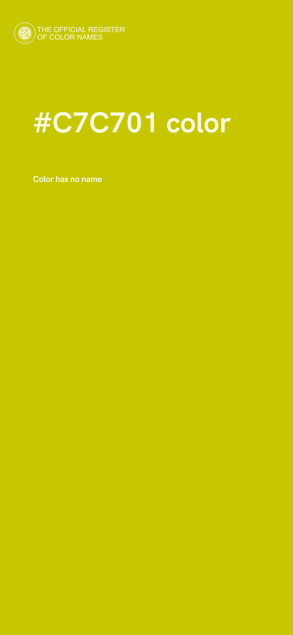 #C7C701 color image