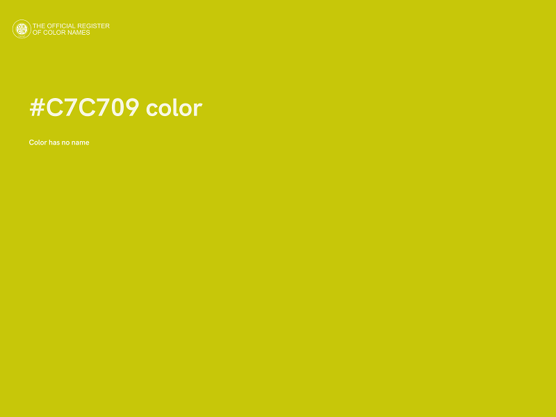 #C7C709 color image