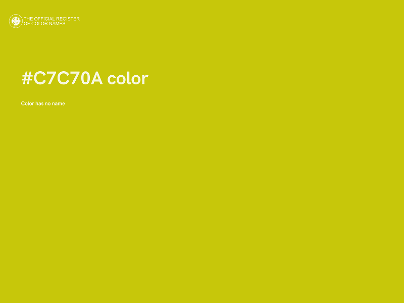 #C7C70A color image
