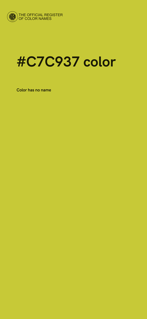 #C7C937 color image