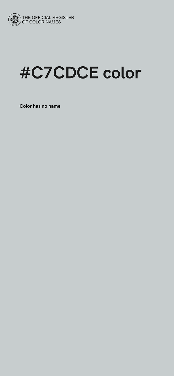 #C7CDCE color image