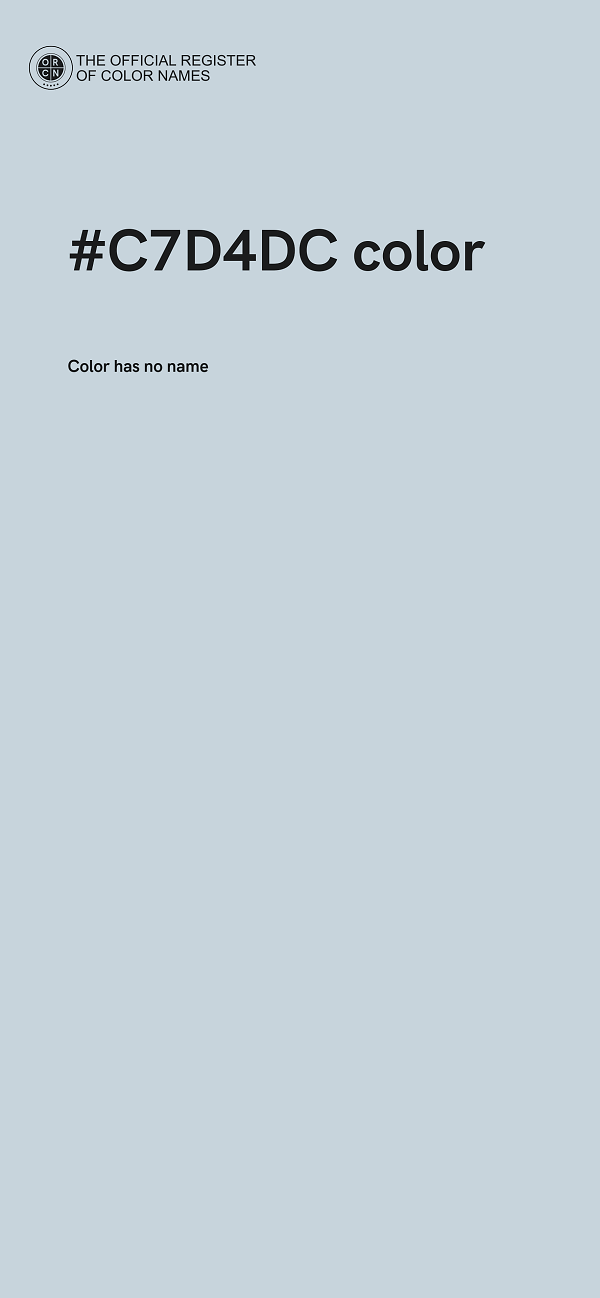 #C7D4DC color image