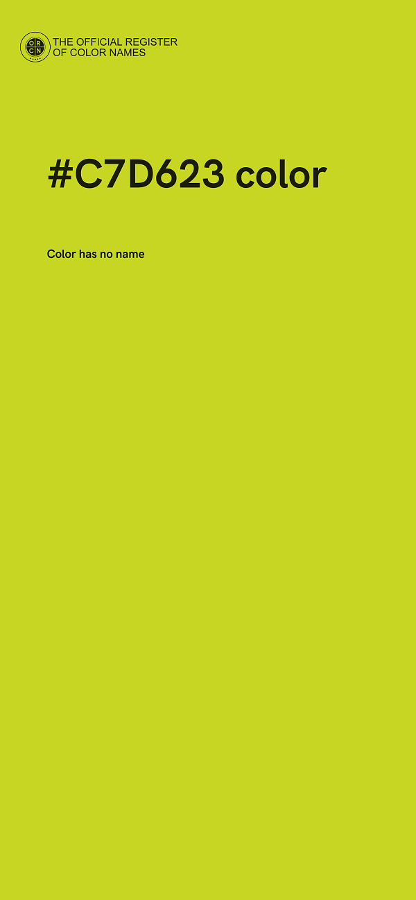 #C7D623 color image