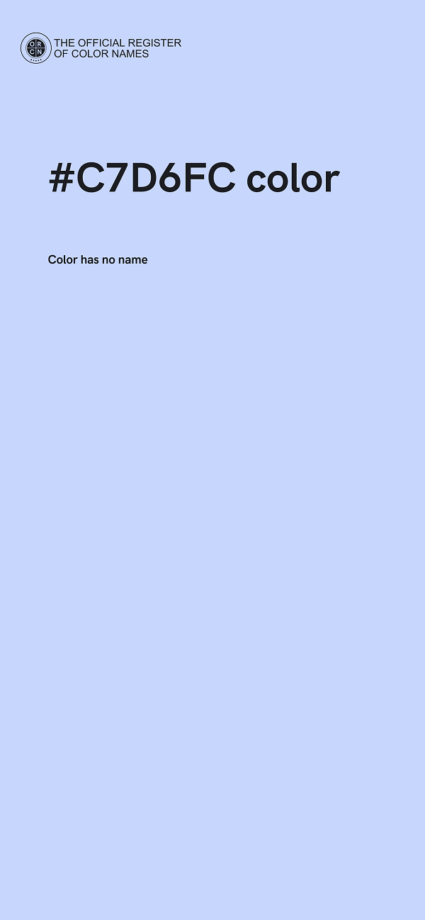 #C7D6FC color image