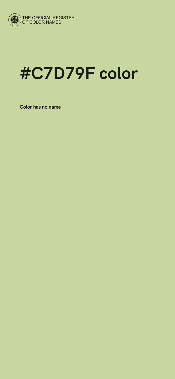 #C7D79F color image