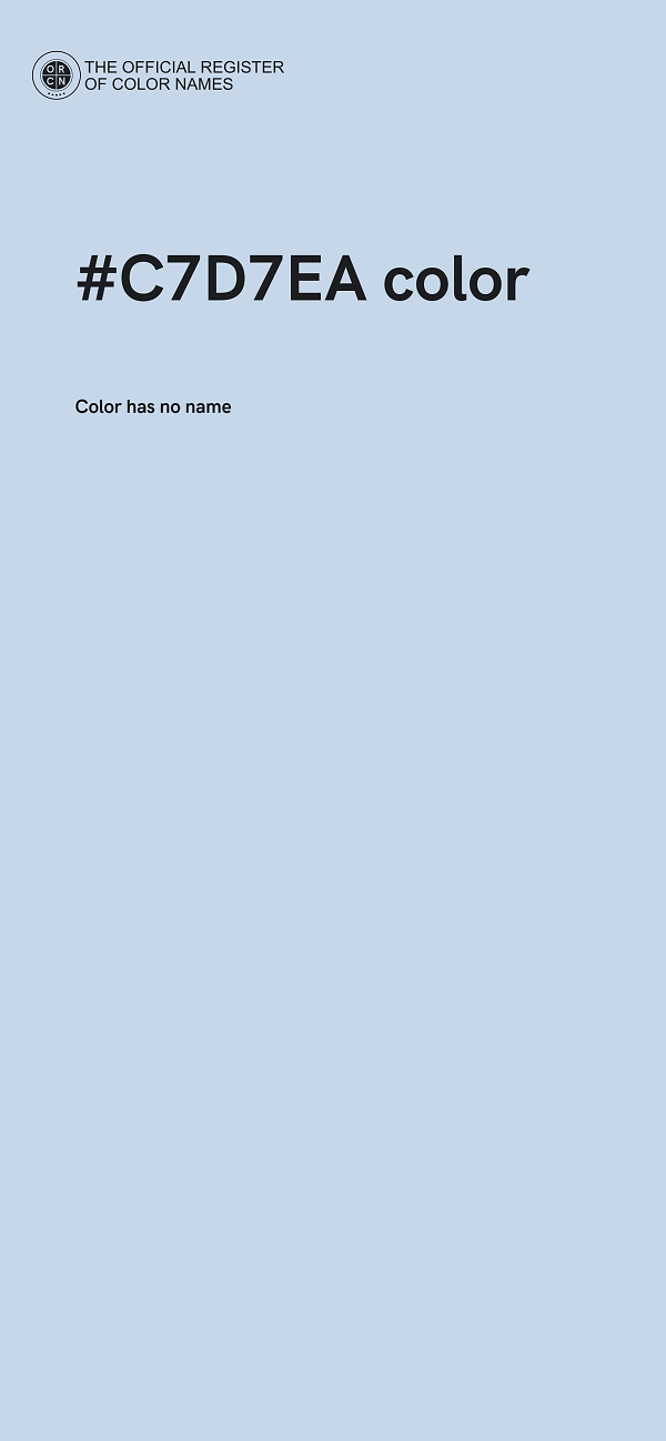#C7D7EA color image