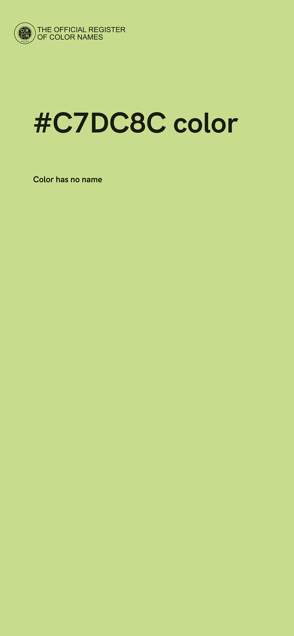 #C7DC8C color image