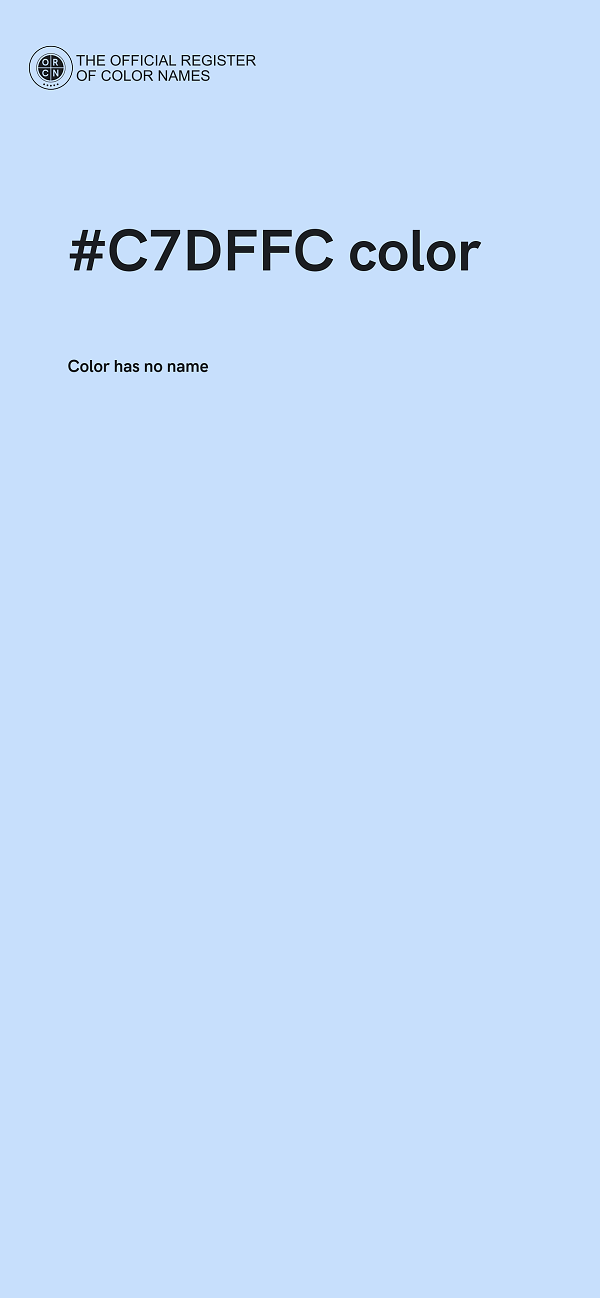 #C7DFFC color image