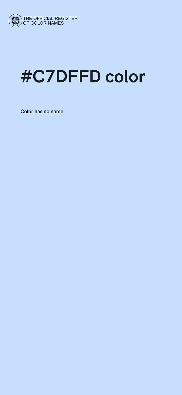 #C7DFFD color image
