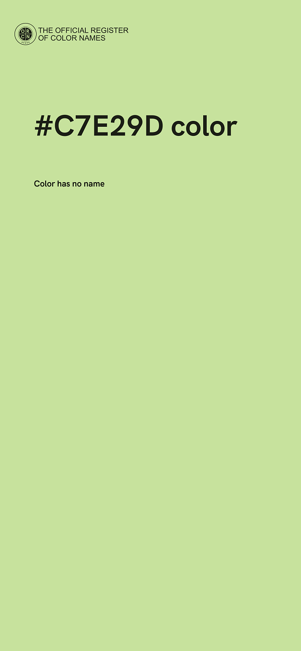 #C7E29D color image