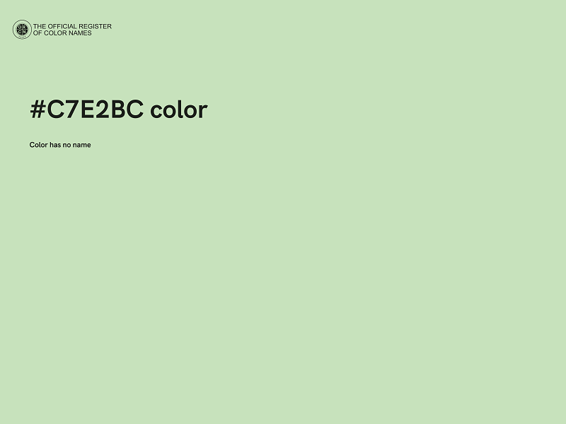 #C7E2BC color image