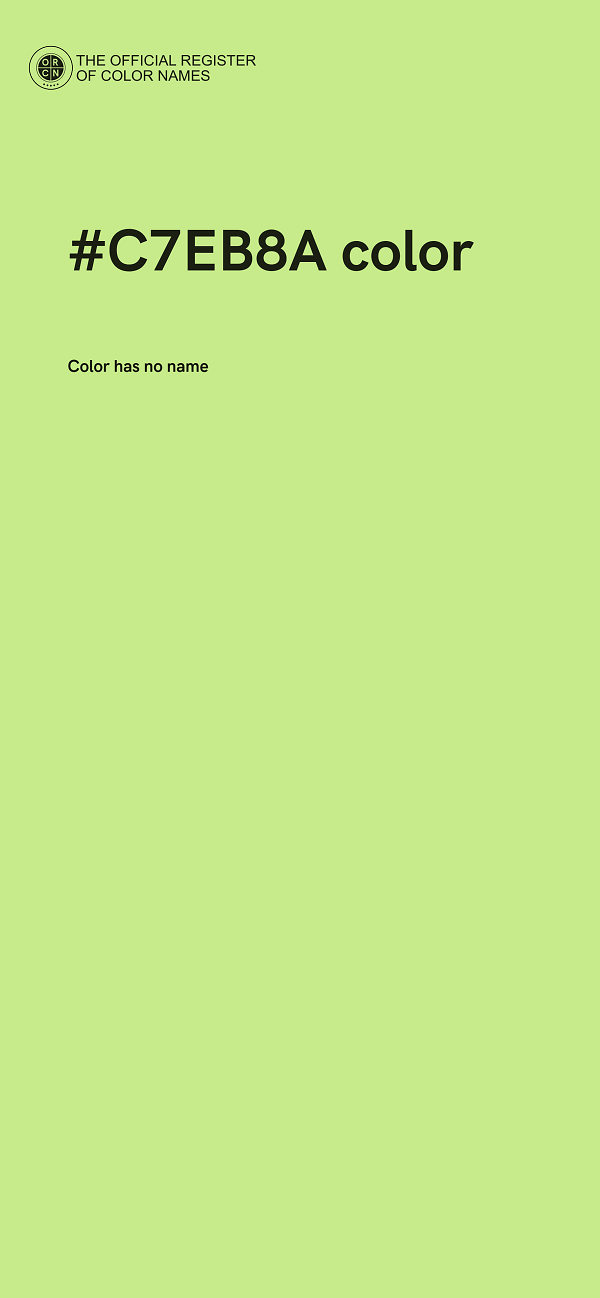 #C7EB8A color image
