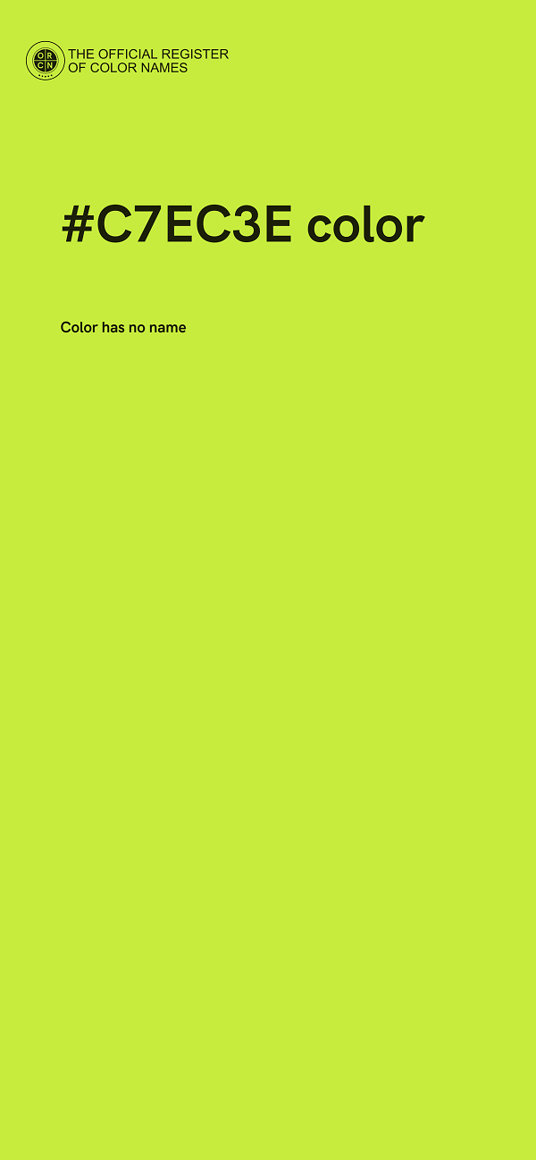 #C7EC3E color image