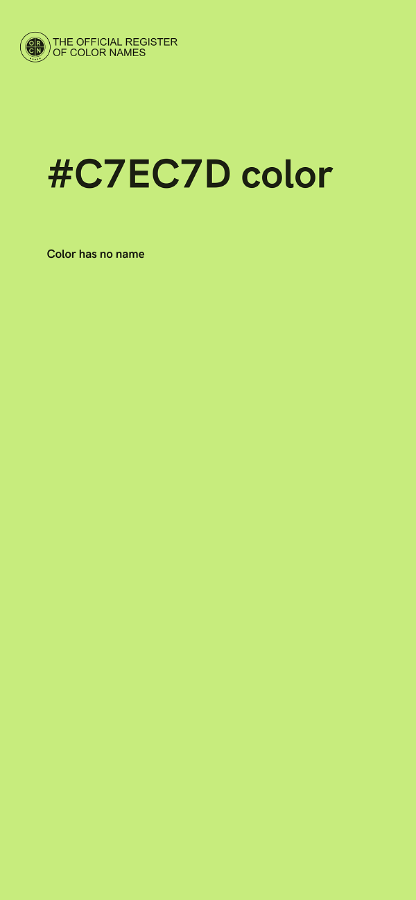 #C7EC7D color image