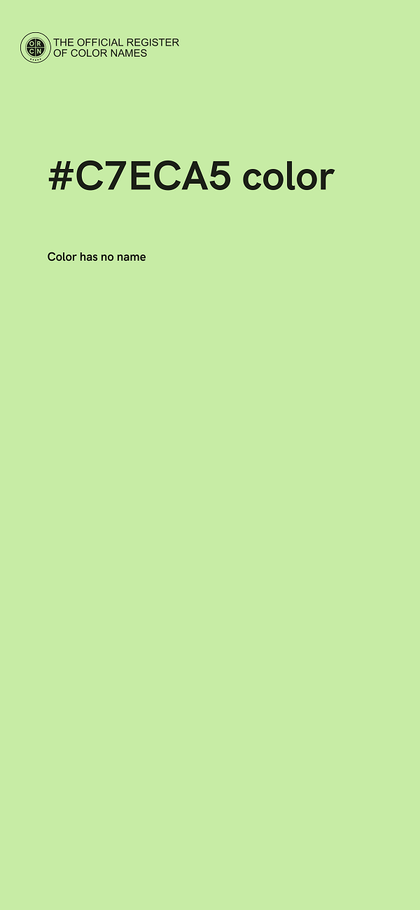 #C7ECA5 color image