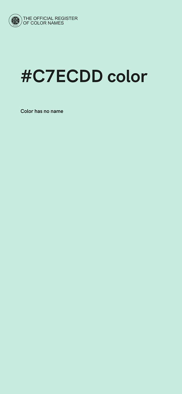 #C7ECDD color image