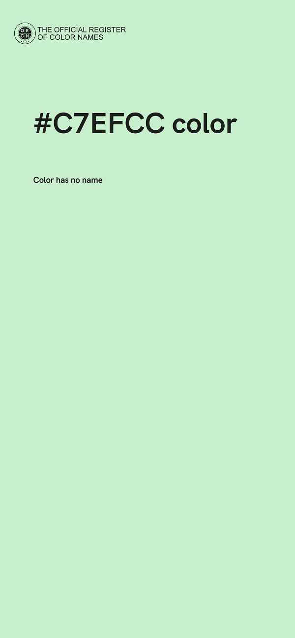 #C7EFCC color image
