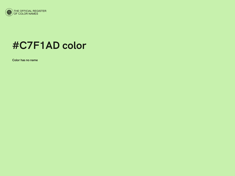 #C7F1AD color image