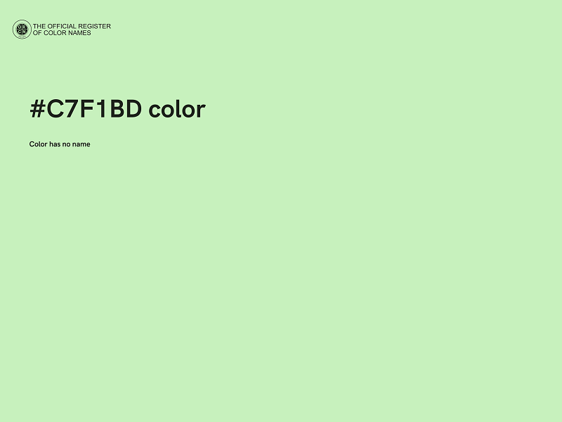 #C7F1BD color image