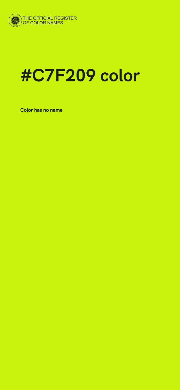 #C7F209 color image