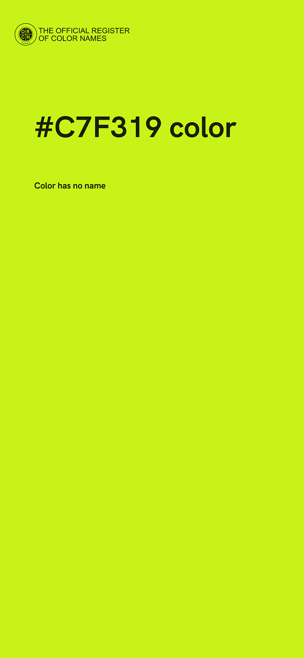 #C7F319 color image