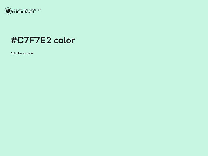 #C7F7E2 color image