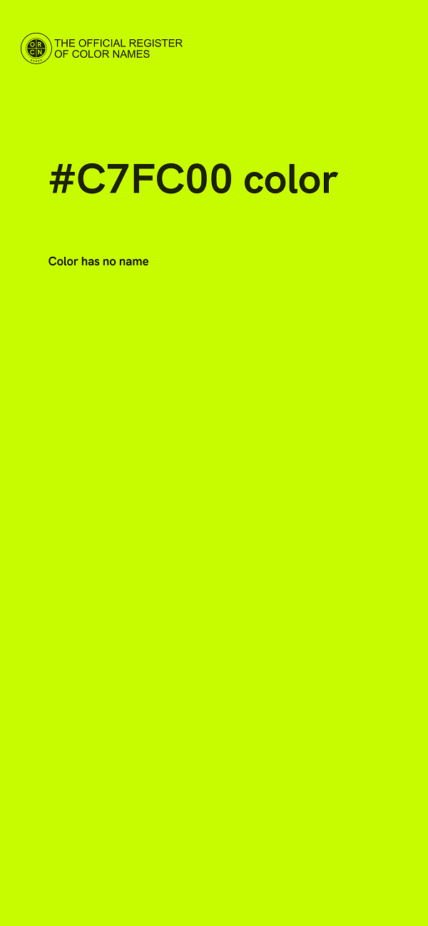 #C7FC00 color image