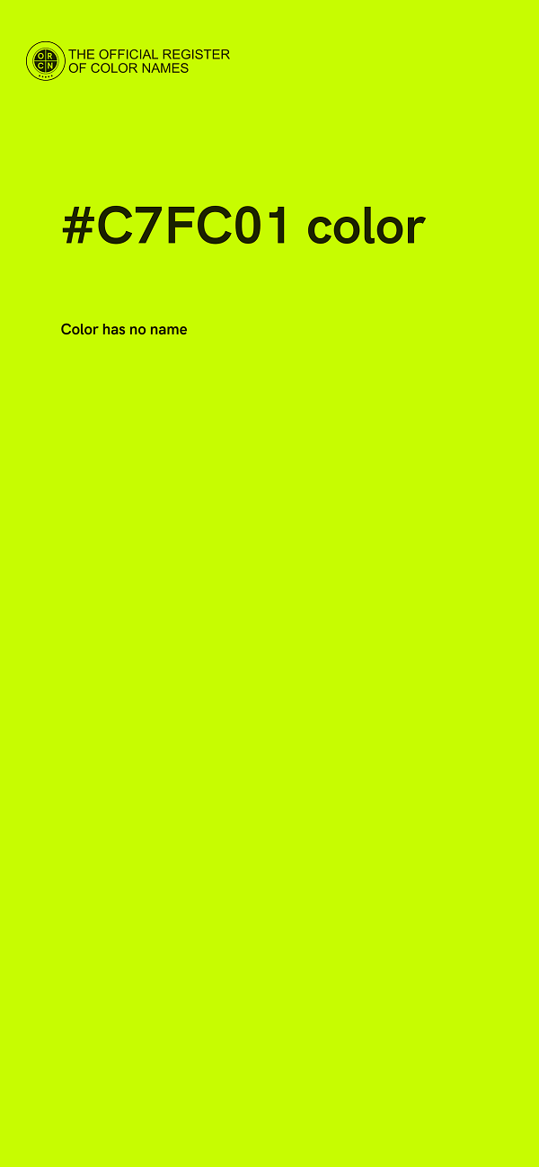 #C7FC01 color image