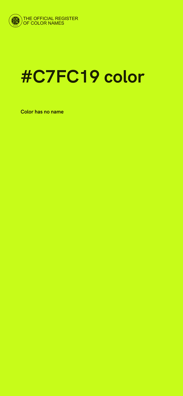 #C7FC19 color image