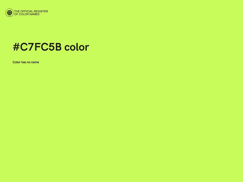 #C7FC5B color image