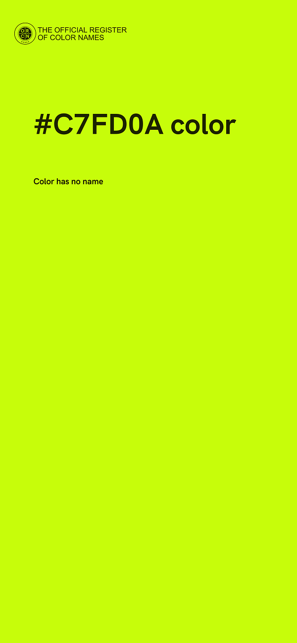 #C7FD0A color image