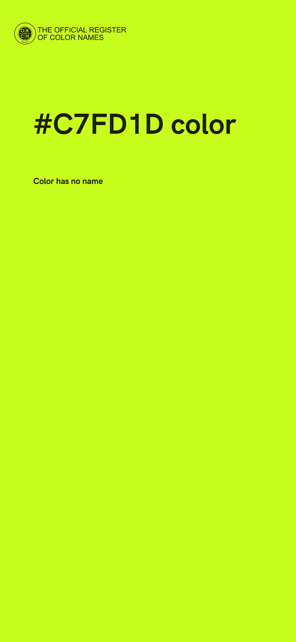 #C7FD1D color image