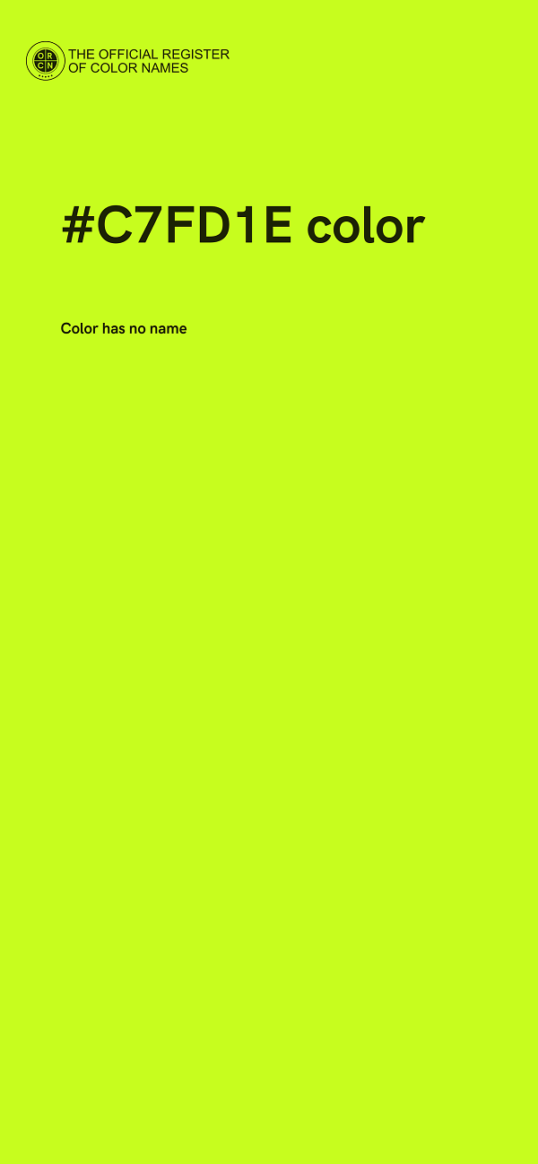 #C7FD1E color image