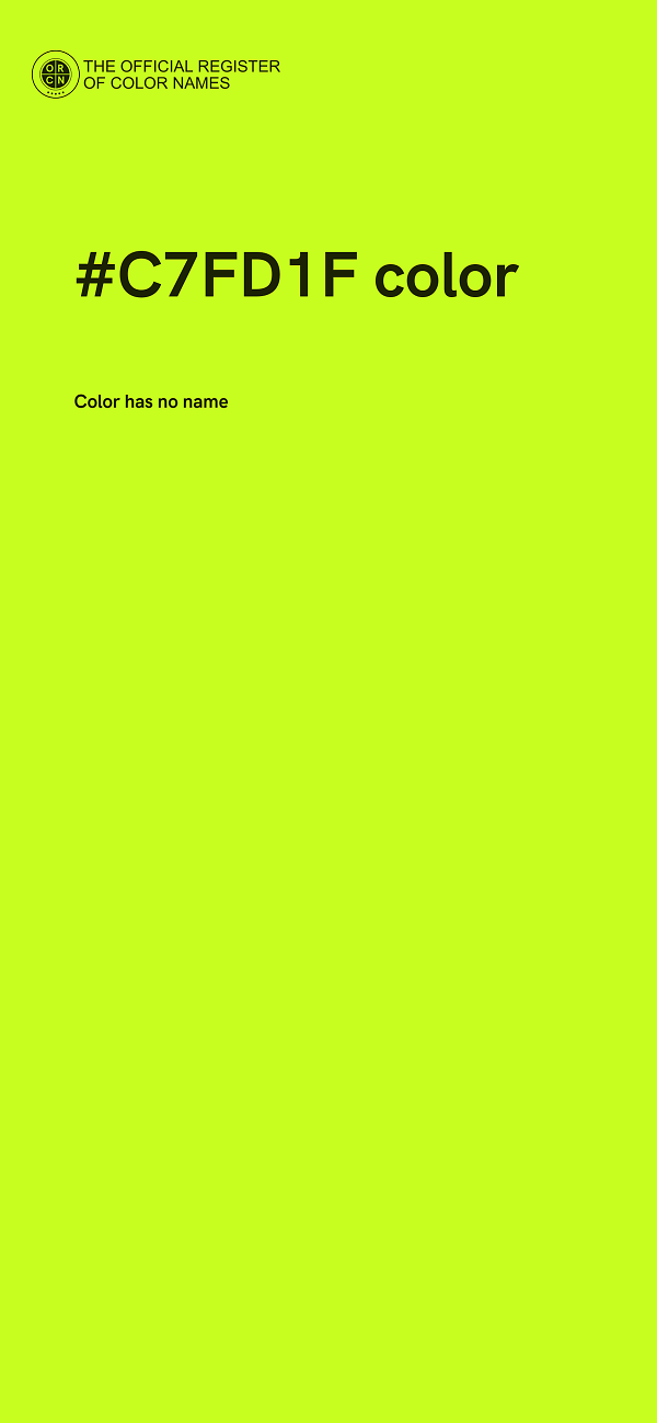 #C7FD1F color image