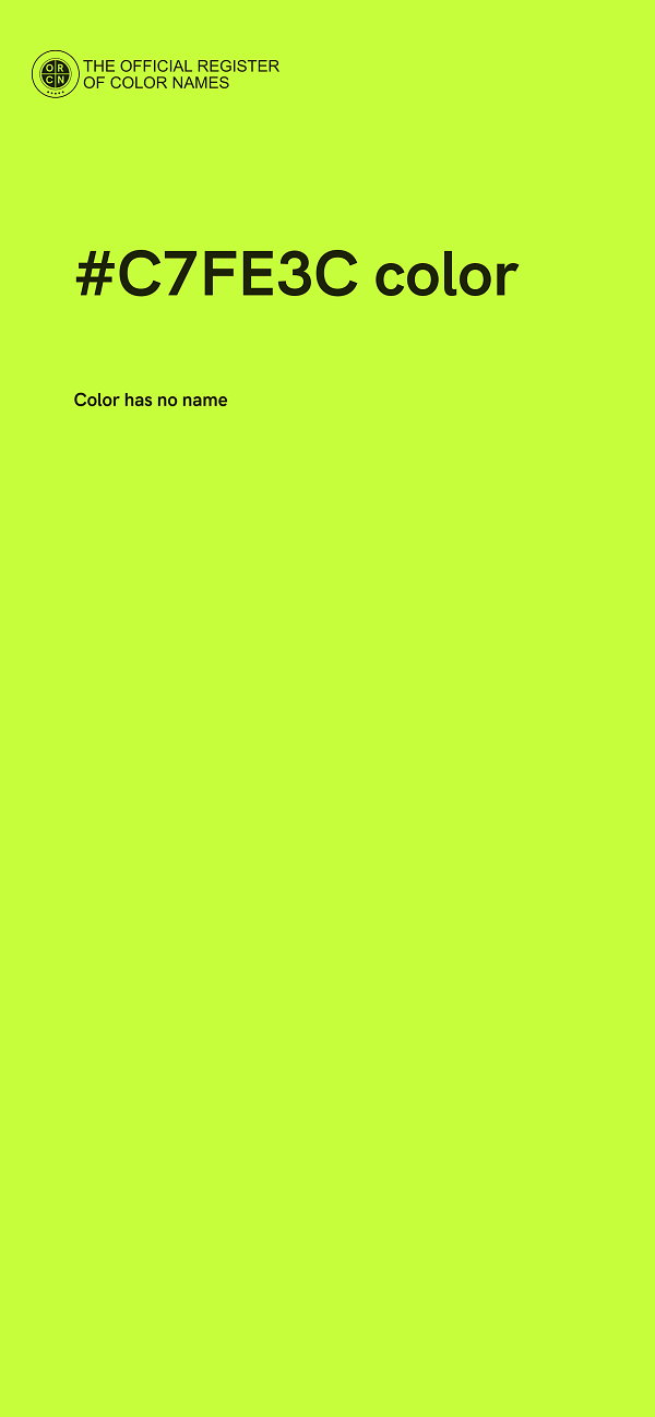 #C7FE3C color image