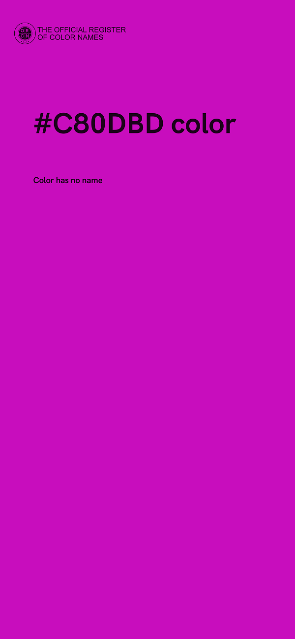 #C80DBD color image