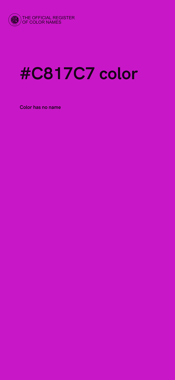 #C817C7 color image