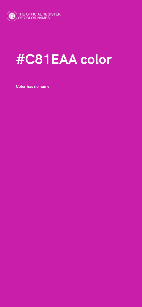 #C81EAA color image